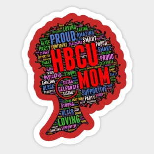 HBCU Mom Sticker